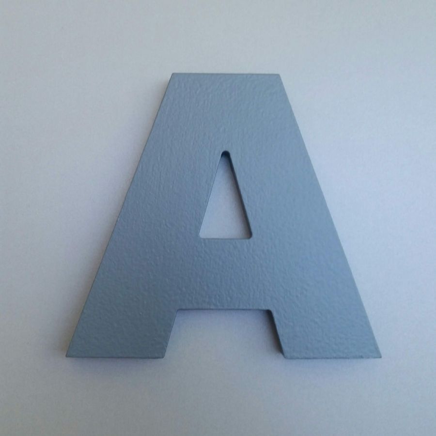 Buchstabe Schild ARIAL BLACK