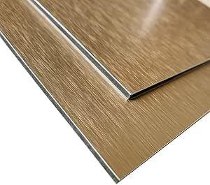 Brief aus gebürstetem Metall HARLEQUIN