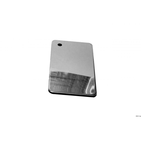 Lettre en alu composite miroir or